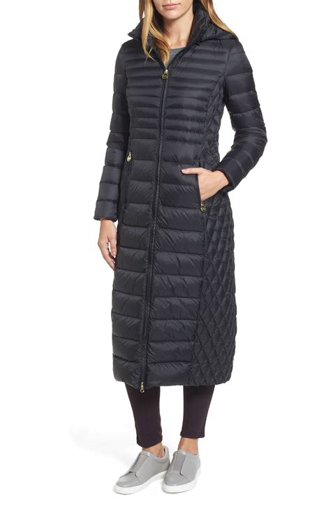 michael kors puffer coat nordstrom rack|Michael Kors navy puffer coat.